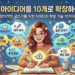 글쓰기 아이디어를 10개로 확장하는 방법 썸네일