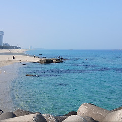 강릉 강문해변 맨발 걷기 썸네일