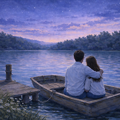 북한 강가 어느 다른 세상  썸네일