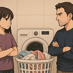 아침부터 벌어진 빨래 전쟁 썸네일