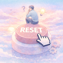 『마흔, 더 늦기 전에 생각의 틀을 리셋하라』 썸네일