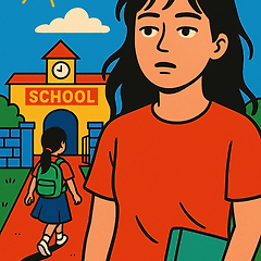 학교는 네가 안 가는데 왜 내가 완결을 (마지막화) 썸네일