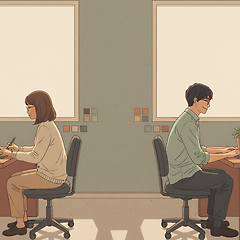 소심한 회사에 다닌다 썸네일