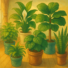 “실내 식물이 공기를 정화한다?”  썸네일