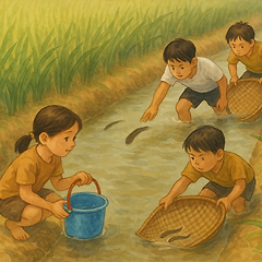 얼개미와 미꾸라지 사냥 썸네일