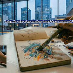 오늘 나의 감정의 색은, 아직 이름이 없다 썸네일