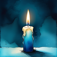 마음을 켜는 푸른 발자국 썸네일