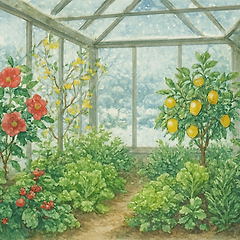 그녀의 겨울 온실 썸네일