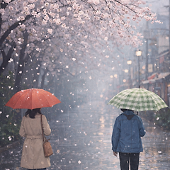 벚꽃비 내리는 봄날 썸네일