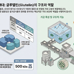 쌀 단백질의 주성분 글루텔린 썸네일