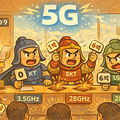220. 5G 주파수경매 종료, 승패없는 이통3사  썸네일