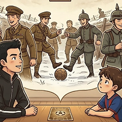 크리스마스 정전,  세계전쟁도 멈추게 한 가죽공 썸네일