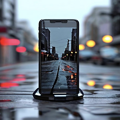 사각형 프레임에 갇힌 영혼들,  그 푸른 빛의 감옥 썸네일