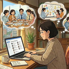 회사 이메일 너머의 작별 썸네일