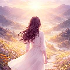 전환점을 걷는 여자 썸네일