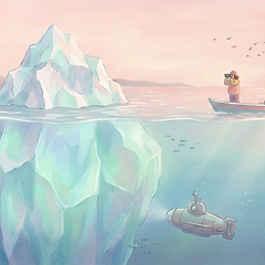 마침표가 늦어지는 빙산의 시간 썸네일