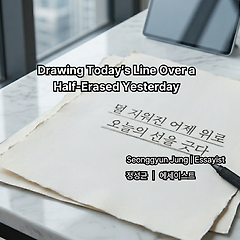 덜 지워진 어제 위로 오늘의 선을 긋다 썸네일