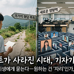 정답 루트가 사라진 시대, 기자가 되는 법 썸네일