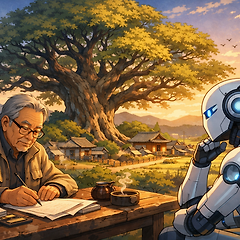 황석영 작가와 챗GPT의 협업 썸네일