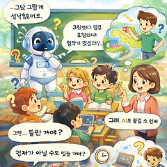 말하는 별, 챗지피티 썸네일