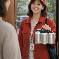 캔 맥주 네 개 썸네일