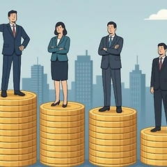 금융회사 직원 비교표 썸네일