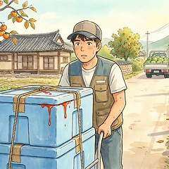 피 흘리는 김치와 붕대를 감는 나 썸네일