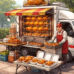 퇴근길 통닭구이 썸네일