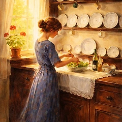 그림을 사다(집안의 여인) 썸네일