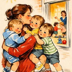 세 쌍둥이가 왔다 썸네일