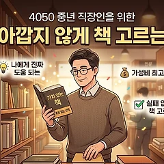 4050 중년 직장인이 돈 아깝지 않게 책 고르는 법 썸네일