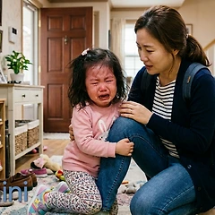 매달리는 아이 썸네일