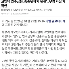 최근 인수금융에 대한 개인적인 생각 썸네일