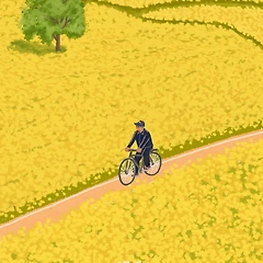 노오란 봄을 가로지르며 썸네일