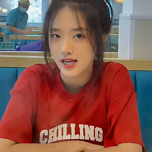 AKB48 TEAM SH 胡馨尹 후신인 도우인 캡쳐