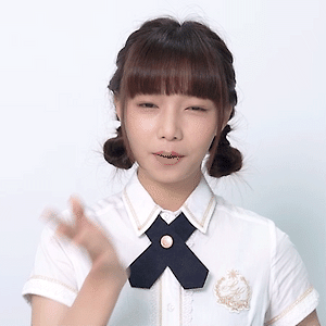 AKB48 Team SH 웨이보  이모티콘 움짤