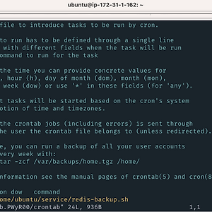 Linux 크론(Cron)과 크론탭(Crontab)