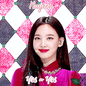 181109 뮤직뱅크 인터뷰, YES or YES 나연 움짤 - 9p