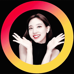 AUBE×TWICE 10秒チャレンジ 나연 움짤 - 1p