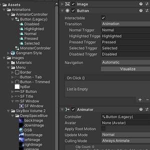 Unity UI-버튼-애니메이션, Play씬에서 HpBar 생성