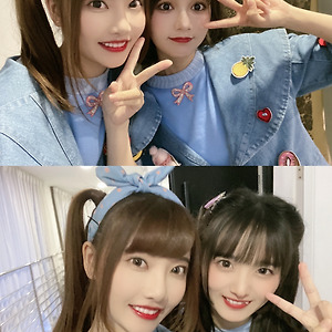 AKB48 TEAM SH 胡馨尹 후신인 曾鸶淳 정쓰춘 웨이보