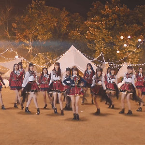 AKB48 TEAM SH 借口而已 Maybe 변명일뿐 Maybe 움짤