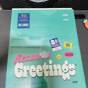 에이티즈 시즌그리팅 도착~!(부제 : 시그 도착한지가 언제인데 이제서야 글써요?👀)