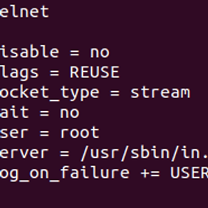 Linux Ubuntu에서 Telnet설치하기