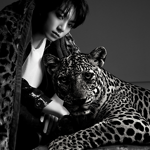 jk (with leopard) color ver & black ver