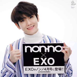 [EDIT] 논노 인스타그램 백현 Baekhyun 보정