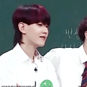 [GIF] 아는 형님 예고 백현 BAEKHYUN