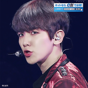 [GIF] WOWOW Exo'rdium preview 백현 baekhyun