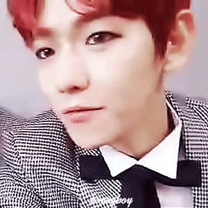 [GIF] 첸백시 v앱 걍방송 백현 baekhyun