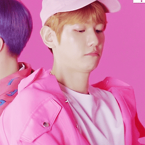 [GIF] NYLON JAPAN making EXO-CBX 백현 BAEKHYUN
